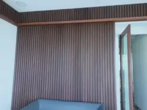 Luxurious wall cladding for the bedroom