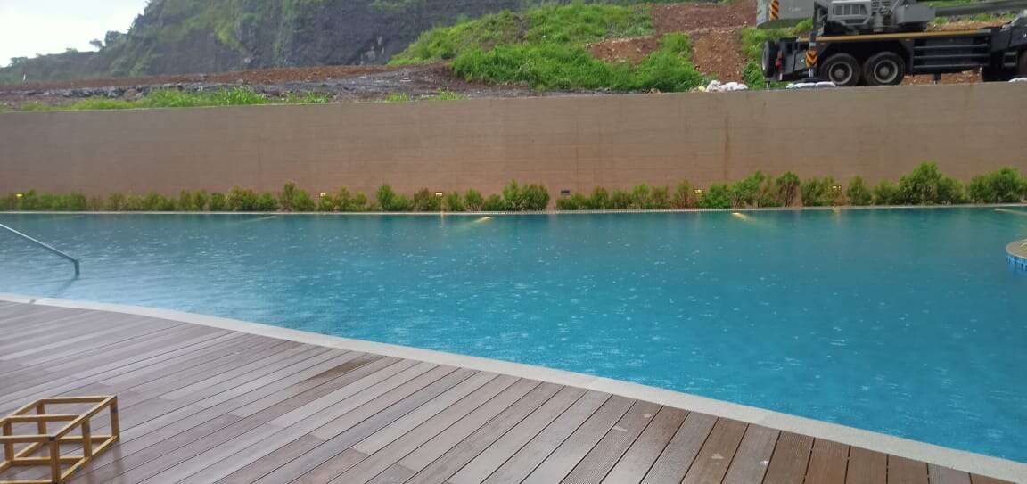 Affordable decks for above-ground pools