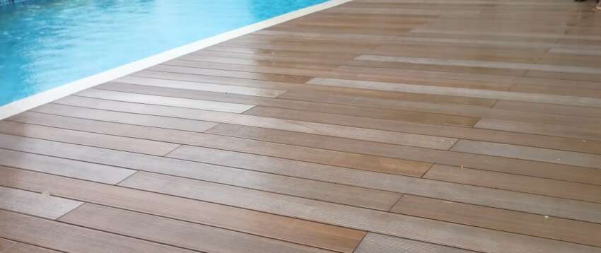 Waterproof balcony decking